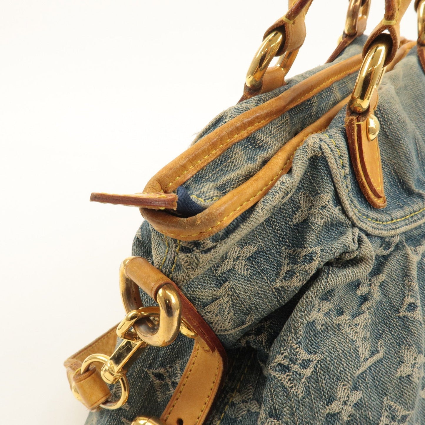 Louis Vuitton Monogram Denim Neo Cabby MM 2Way Bag M95349