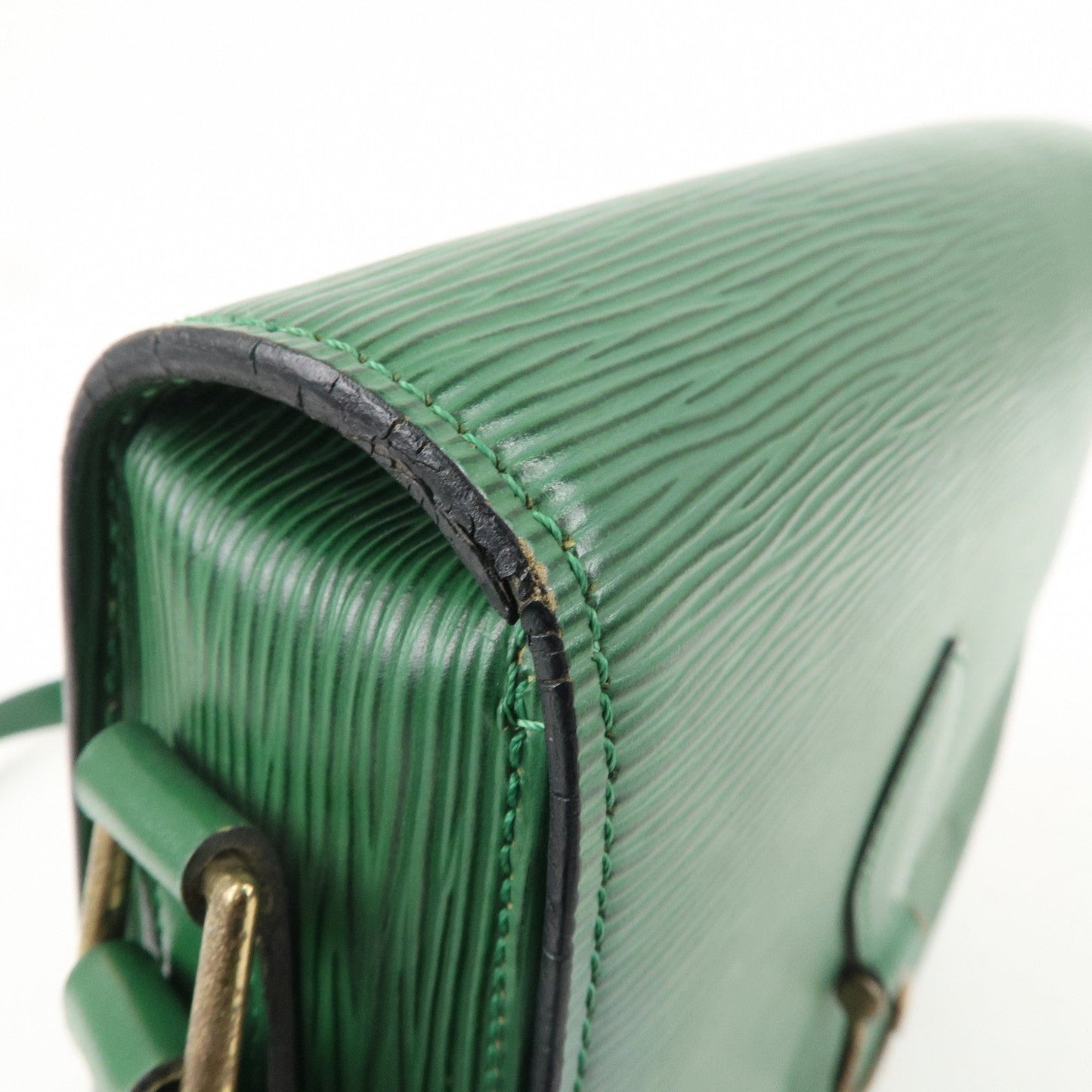 Louis Vuitton Epi Saint Cloud Shoulder Bag Green M52194