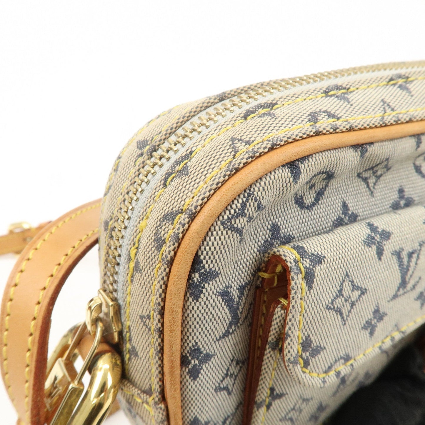 Louis Vuitton Monogram Mini Juliet MM Shoulder Bag TST Blue M92004