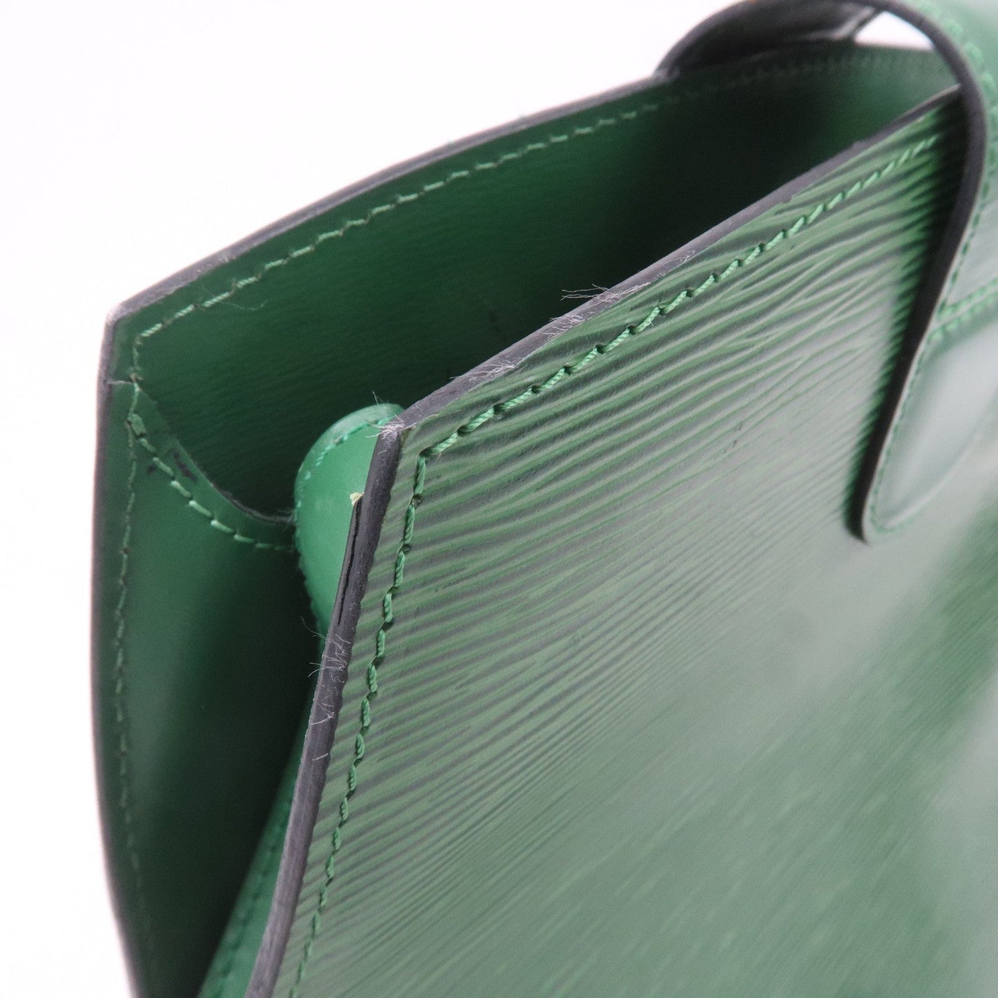Louis Vuitton Epi Cluny Shoulder Bag Borneo Green M52254