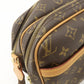 Louis Vuitton Monogram Reporter PM Shoulder Bag Brown M45254