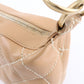 CHANEL Wild Stich Lambskin Shoulder Bag Hand Bag Beige A20663