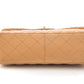 Chanel 2011 Metallic Bronze Jumbo Double Flap Handbag