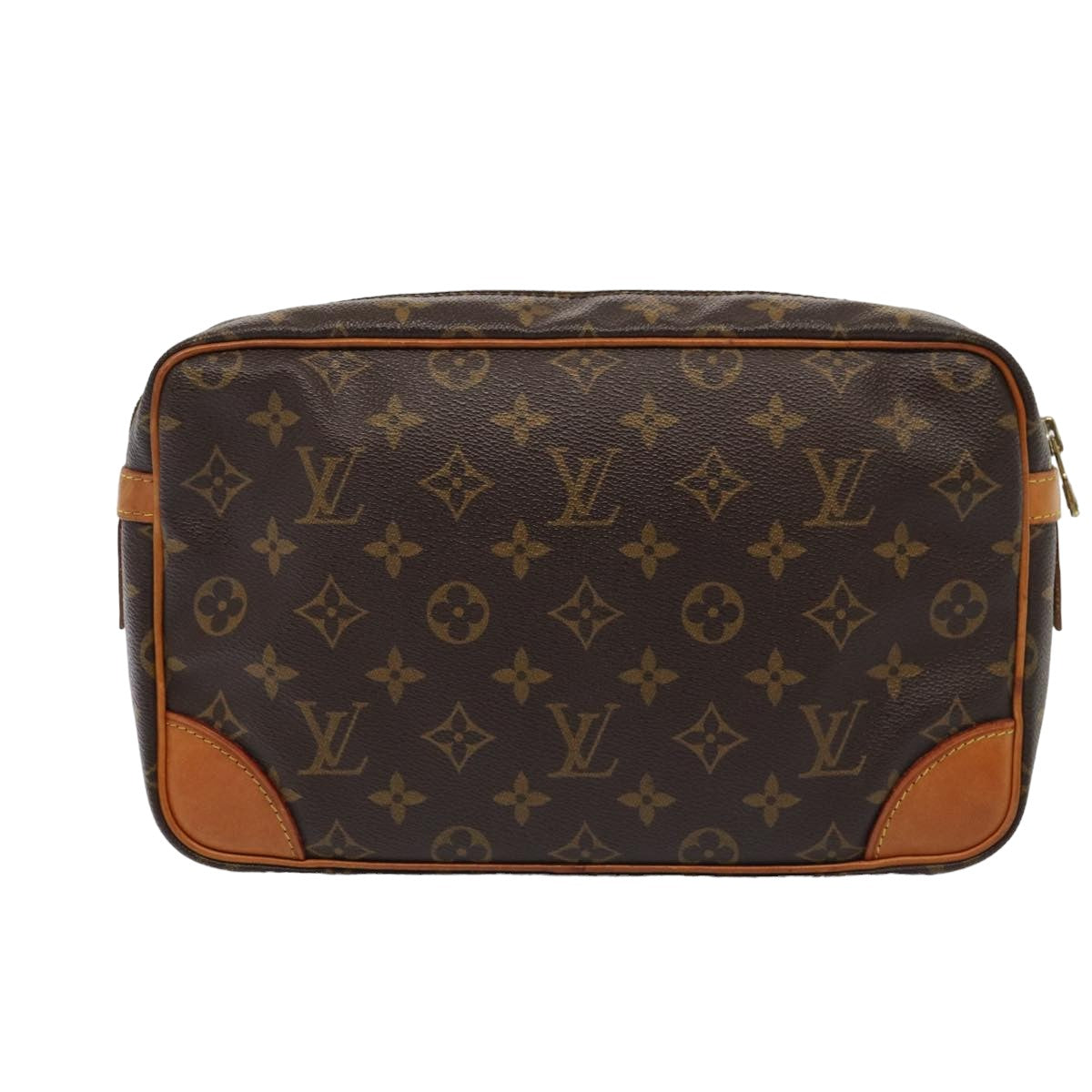 Louis Vuitton Compiegne 28  Canvas Clutch Bag