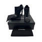 Chanel Black Quilted Leather Pointed Toe Ankle Boots - Sz 39.5