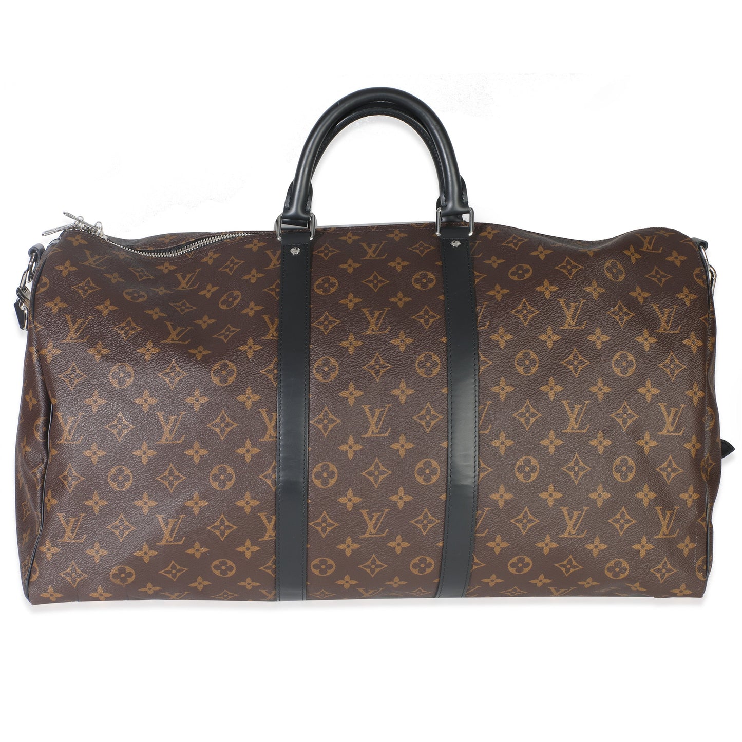 Louis Vuitton Monogram Macassar Canvas Keepall Bandouliere 55