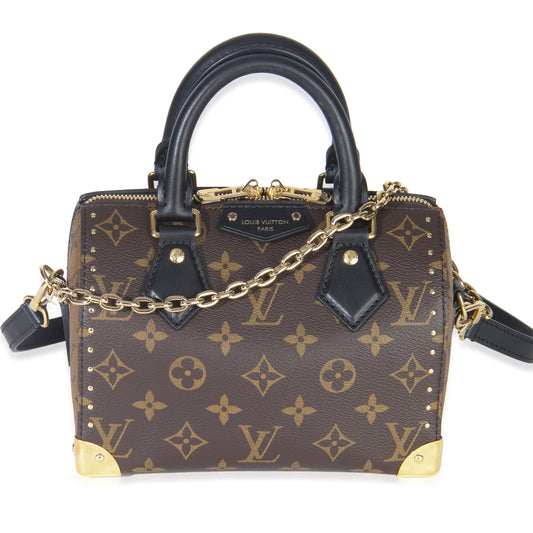 Louis Vuitton Reverse Monogram Canvas Speedy Trunk 20