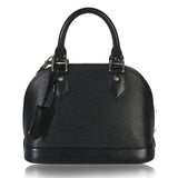 Louis Vuitton Black Epi Alma BB