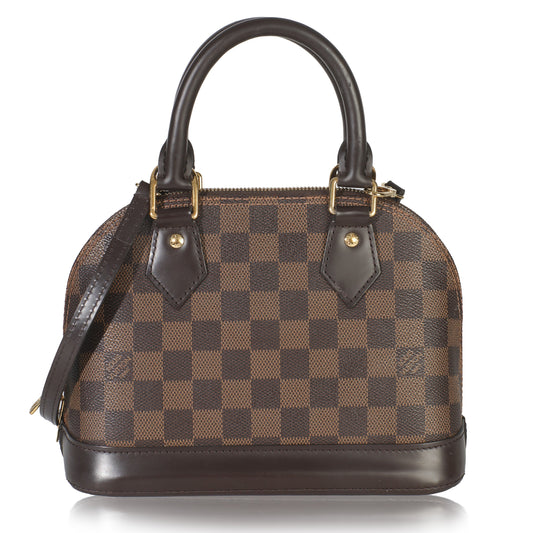 Louis Vuitton Damier Ebene Canvas Alma BB