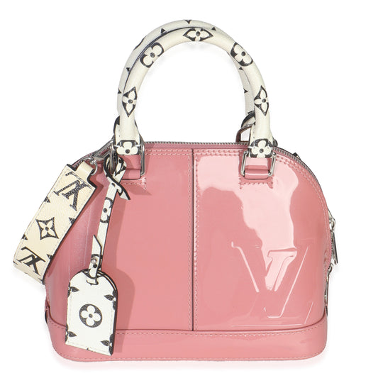 Louis Vuitton Rose Blush Vernis Miroir Alma BB