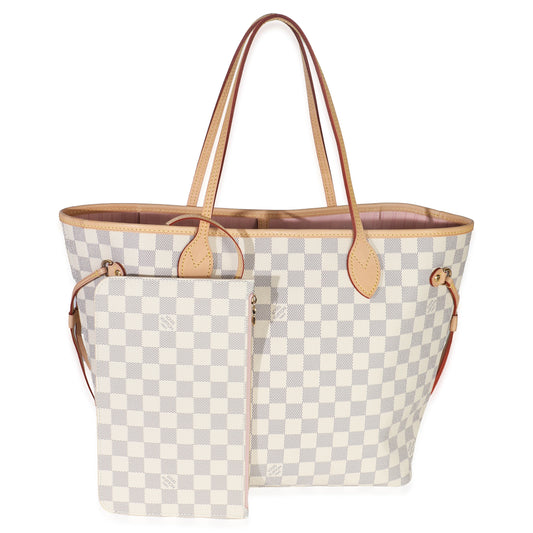 Louis Vuitton Ballerine Damier Azur Canvas Neverfull MM