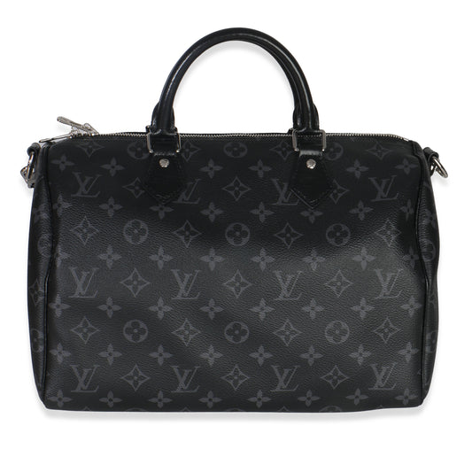 Louis Vuitton Monogram Eclipse Canvas Speedy Soft 30