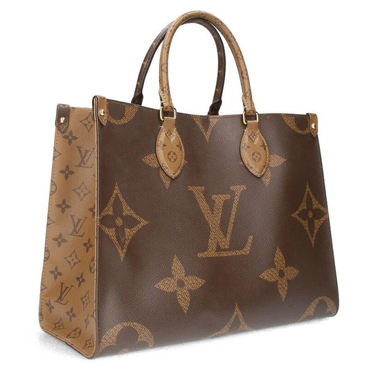 Louis Vuitton On The Go MM Monogram Giant Tote Bag