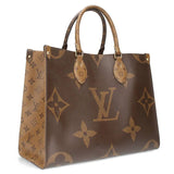 Louis Vuitton On The Go MM Monogram Giant Tote Bag