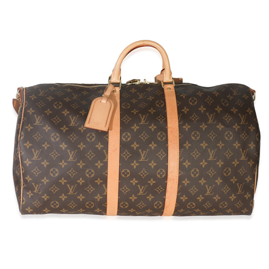 Louis Vuitton Monogram Canvas Keepall Bandouliere 55