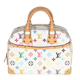 Louis Vuitton White Monogram Multicolor Canvas Trouville