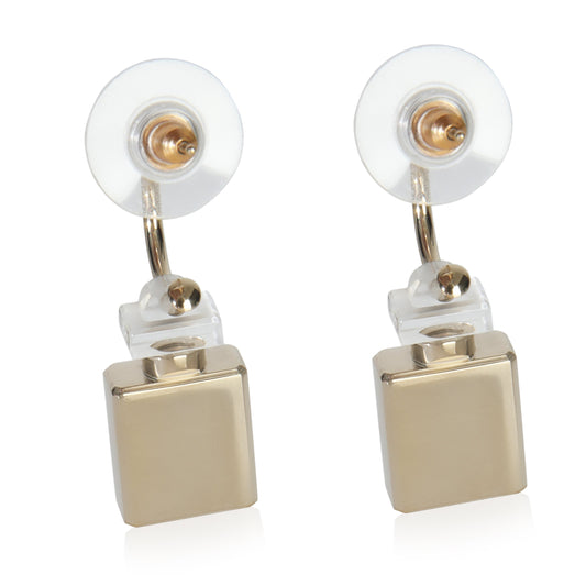 Chanel Gold-Plated  2012 No. 5 Perfume Earrings
