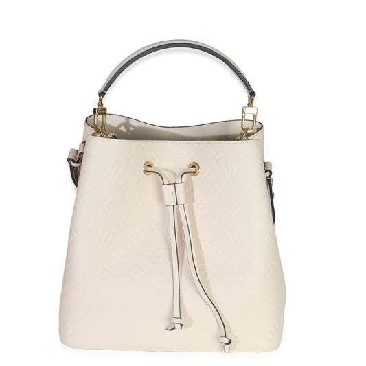 Louis Vuitton Cream Monogram Empriente NeoNoe MM