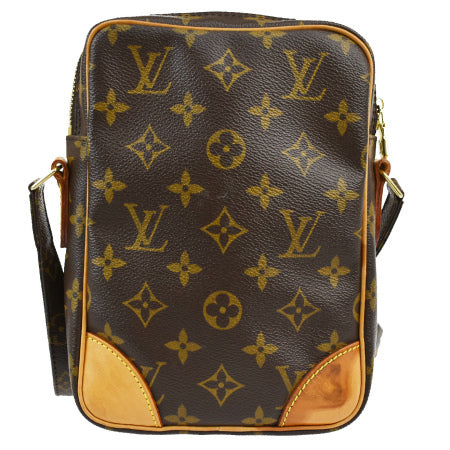 Louis Vuitton Danube Shoulder Bag Monogram Leather