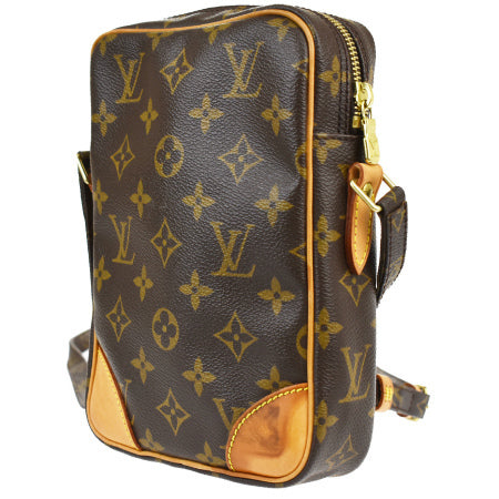 Louis Vuitton Danube Shoulder Bag Monogram Leather