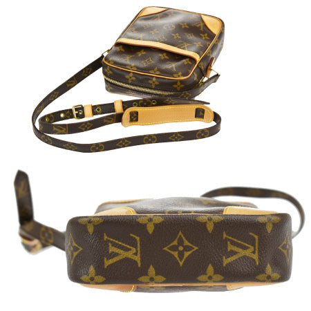 Louis Vuitton Danube Shoulder Bag Monogram Leather