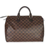 Louis Vuitton Damier Ebene Canvas Speedy 35
