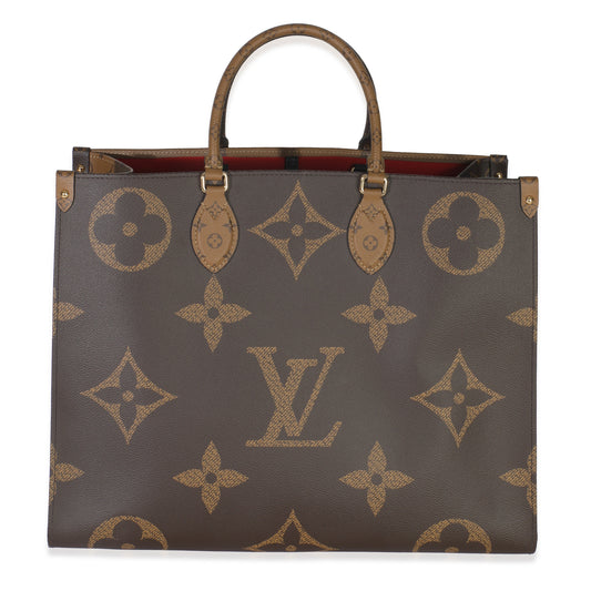 Louis Vuitton Reverse Monogram Canvas Onthego GM