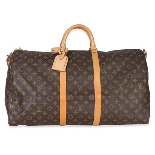 Louis Vuitton Monogram Canvas Keepall Bandouliere 55