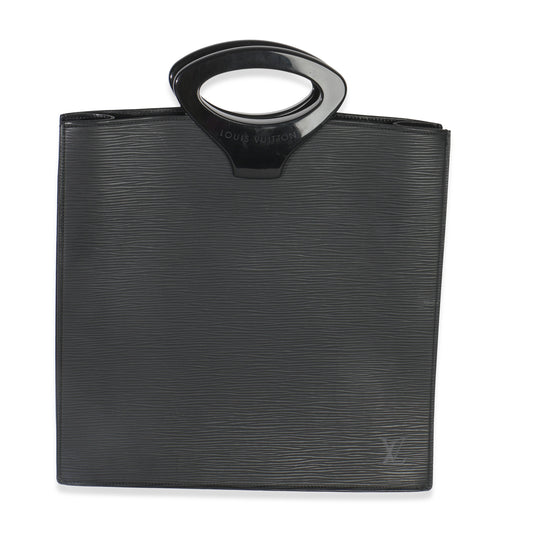 Louis Vuitton   Black Epi Ombre Top Handle