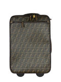 Fendi   Zucca Coated Roller Luggage
