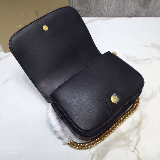 B-Berry - BB  Smooth LiNike Shoulder Bag Black For Women, Bags 9.1in/23cm