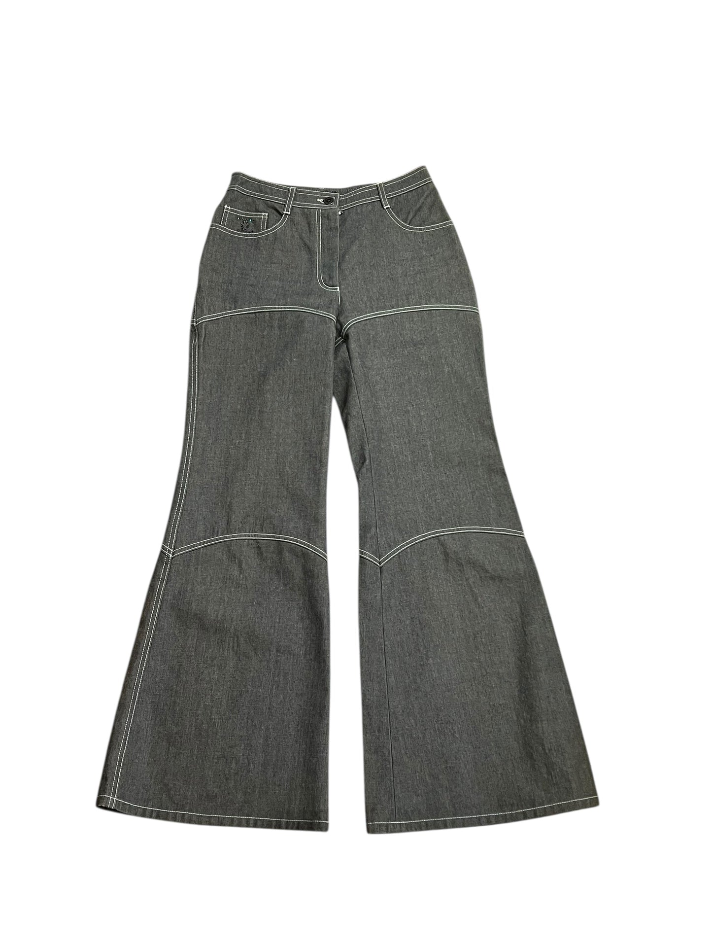Chanel Flare CC Jeans
