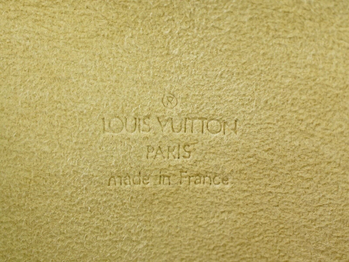 Louis Vuitton Pochette Florentine  Canvas Clutch Bag