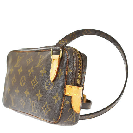 Louis Vuitton Pochette Marly Monogram Leather Shoulder Bag