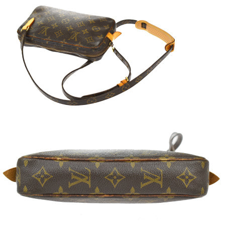 Louis Vuitton Pochette Marly Monogram Leather Shoulder Bag