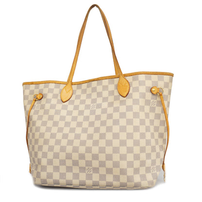 Louis Vuitton Damier Azur Neverfull Tote Bag