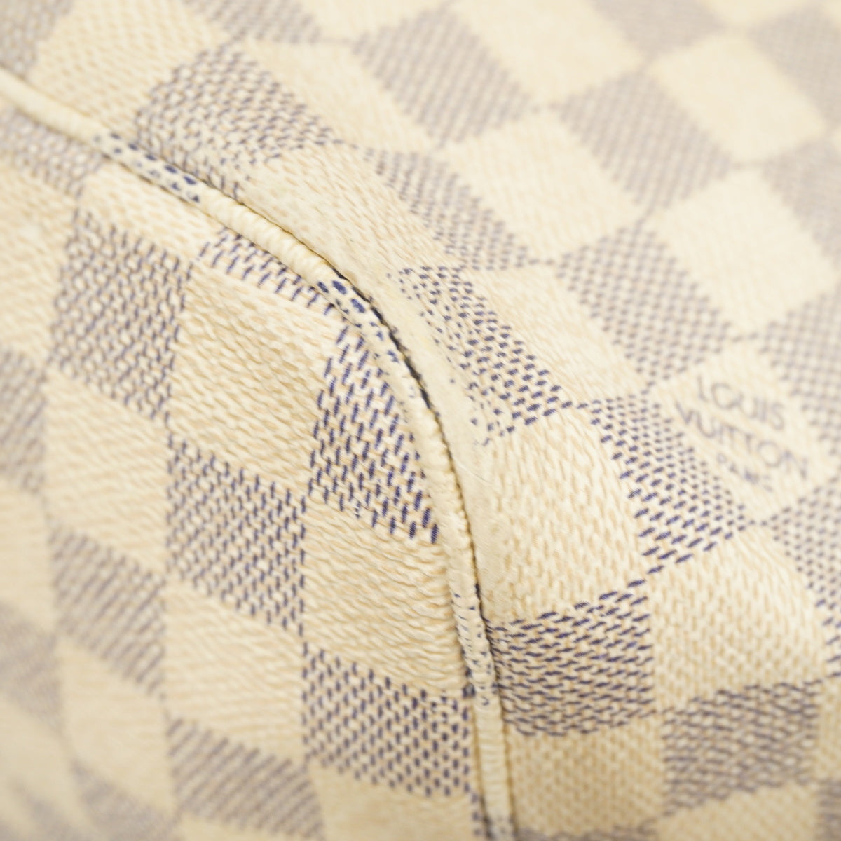 Louis Vuitton Damier Azur Neverfull Tote Bag