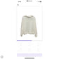 Sweatshirt Luxury Designer By Gucci In Cream, Size: S