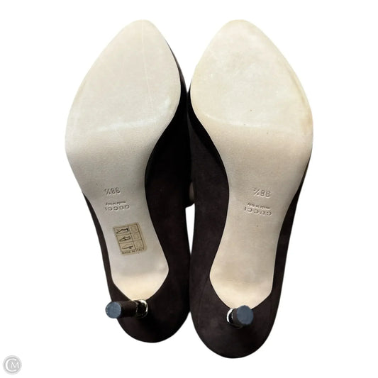 Shoes Luxury Designer By Gucci In Brown