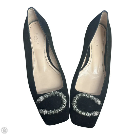 Shoes Luxury Designer By Gucci In Black