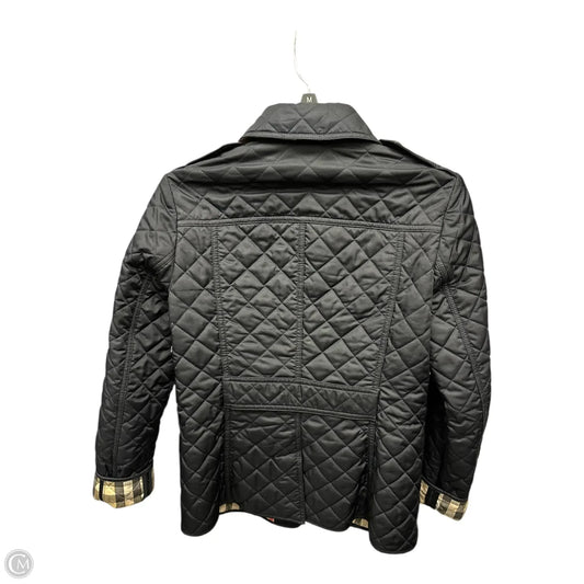 Jacket Luxury Designer By Burberry In Navy, Size: Xs