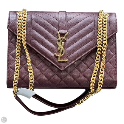 Yves Saint Laurent, Size: Medium Maroon