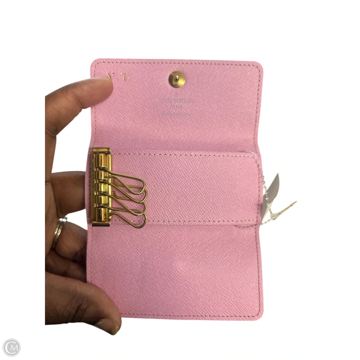 Key Chain Luxury Designer By Louis Vuitton, Size: Small