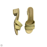 Shoes Luxury Designer By Chanel In Cream