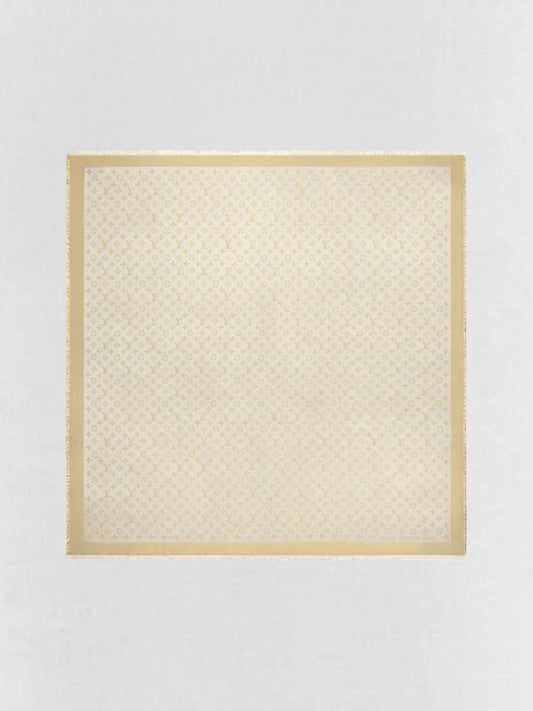LOUIS VUITTON Silver & Gold Shawl