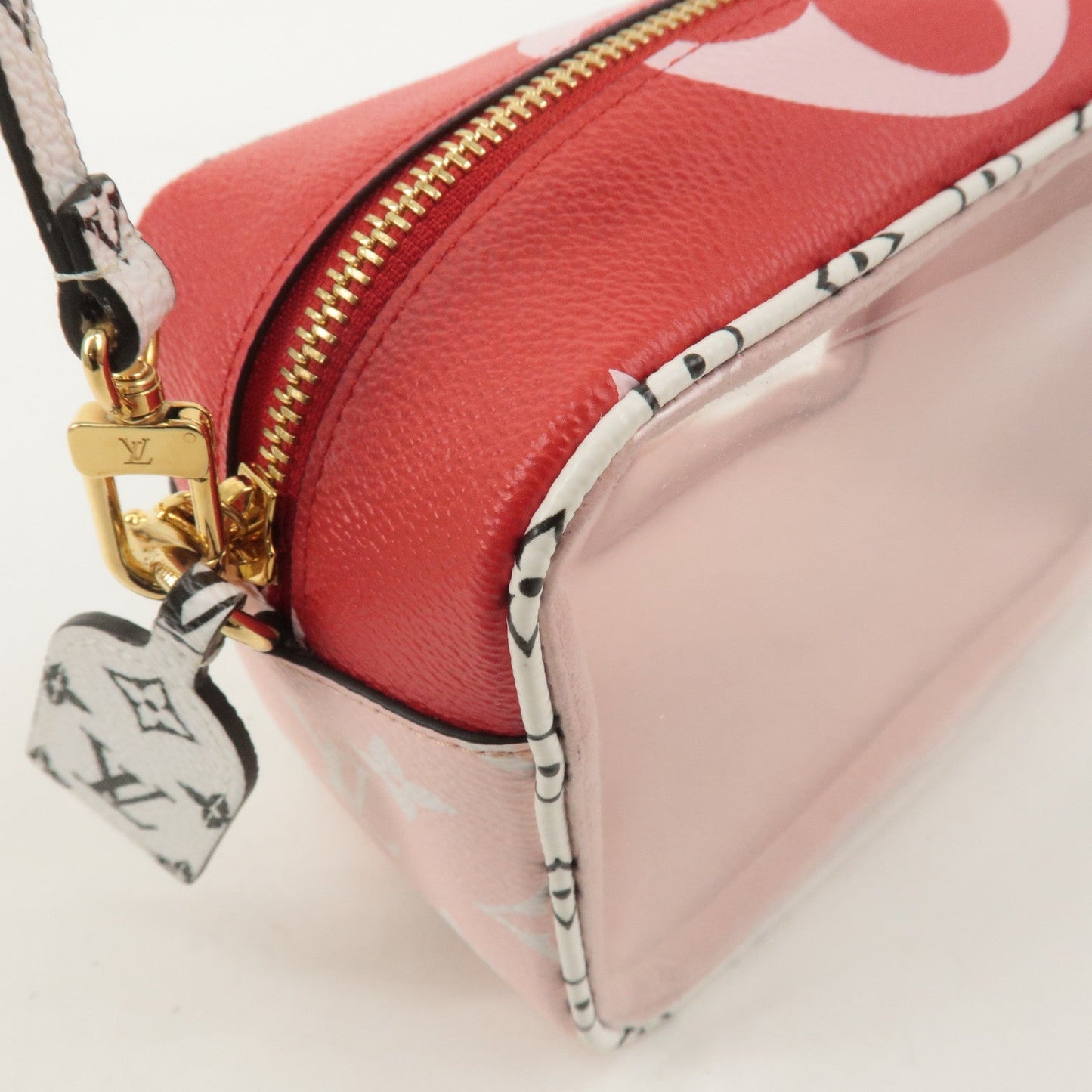 Louis Vuitton Monogram Giant Beach Pouch Shoulder Bag Rouge M67601
