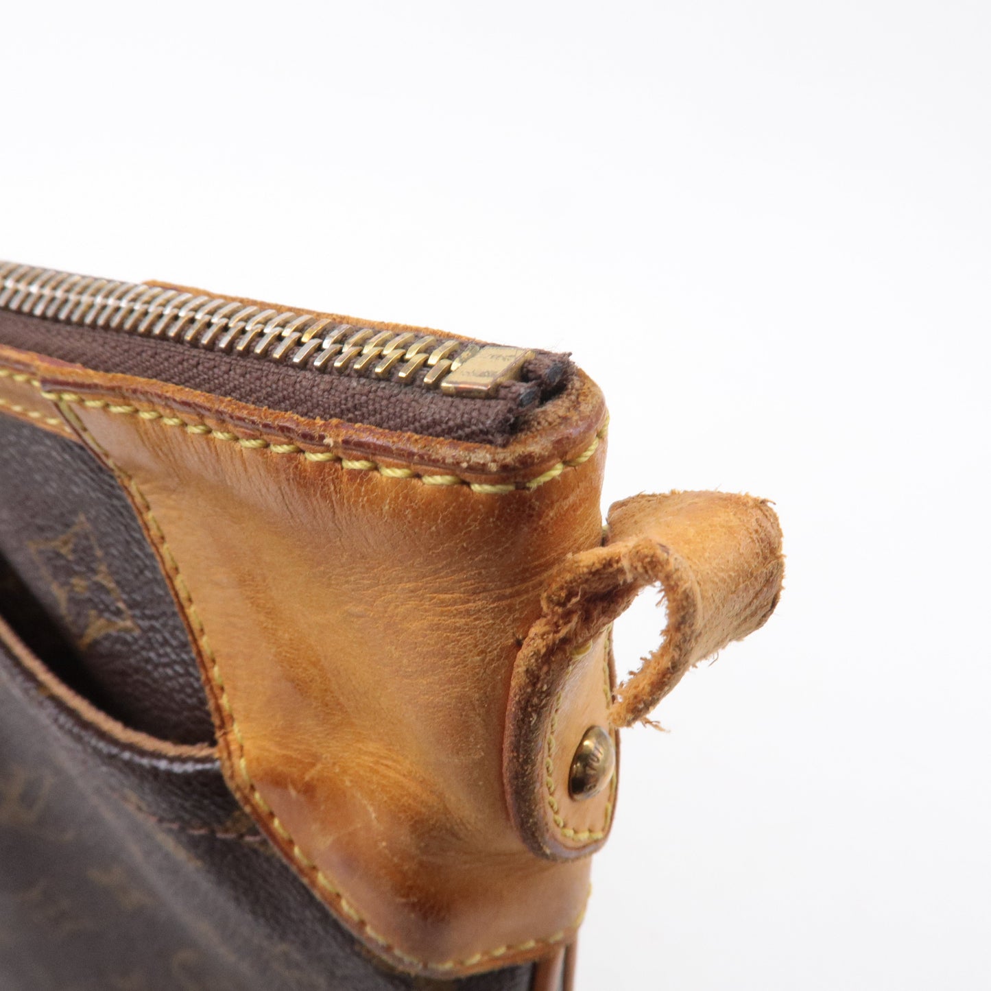 Louis Vuitton Monogram Odeon MM Shoulder Bag Brown M56389
