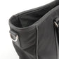 Prada Logo Nylon Leather Tote Bag NERO Black 2VG034