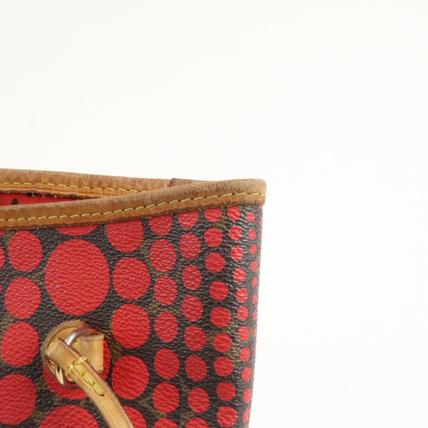 Louis Vuitton Rouge Pumpkin Dots Yayoi Kusama Neverfull MM M40686
