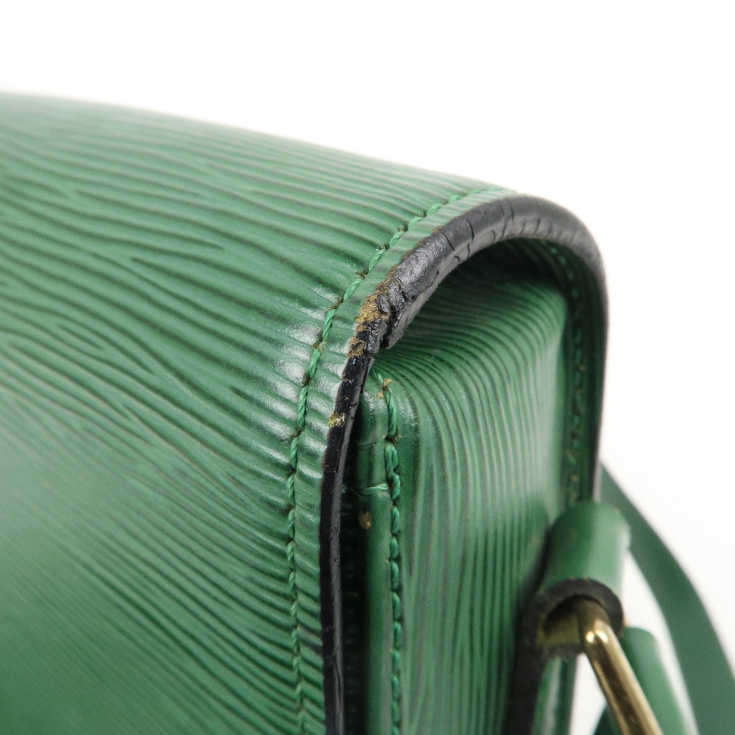 Louis Vuitton Epi Saint Cloud Shoulder Bag Green M52194